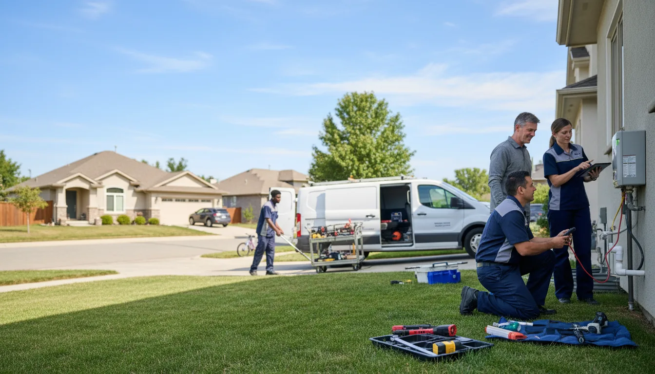 Professional Outdoor Tankless Water Heater Installation in South Milwaukee, WI